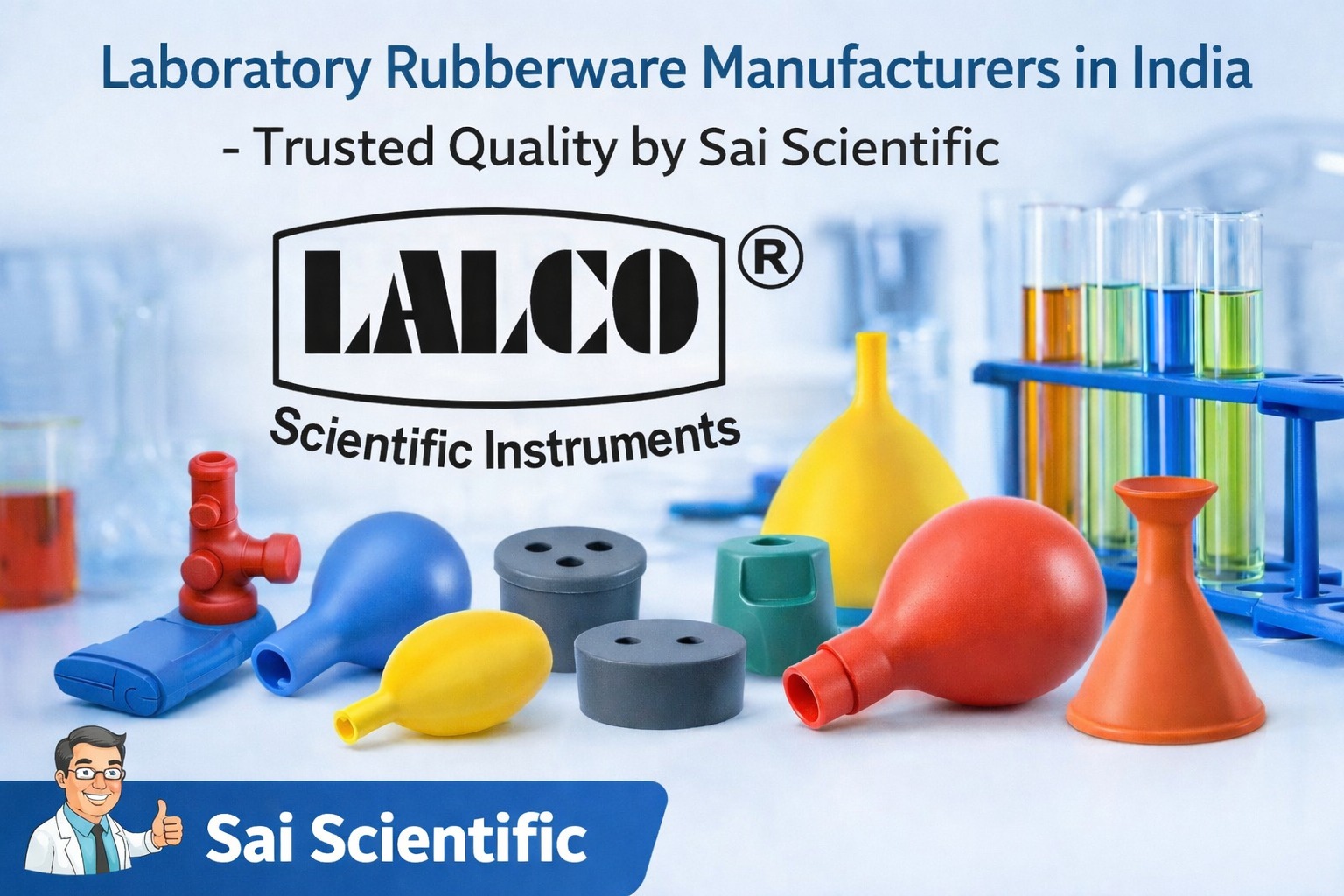 Laboratory Rubberware Manufacturers in India